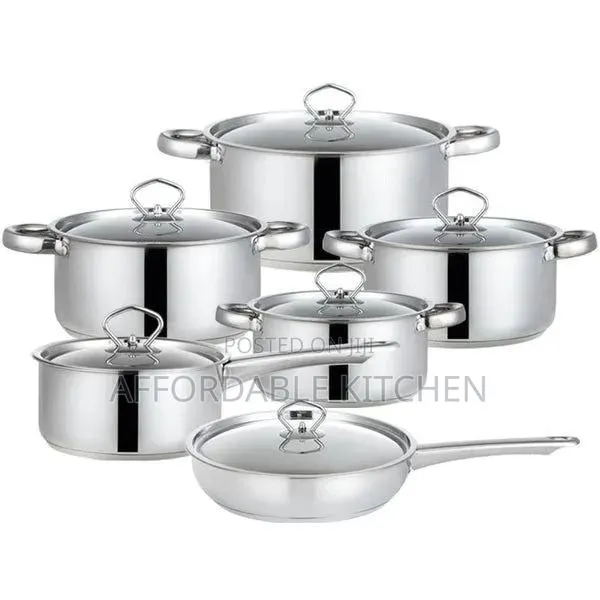 12 Pieces Stainless Steel Set · Photo 1