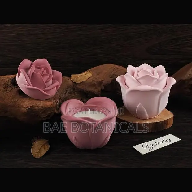 Gypsum Mold of Rose Shaped Jar With Lid · Photo 2