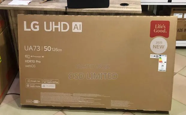 Meet the Smartest Tv: Lg 50” Uhd Thinq Ai Tv · Photo 1