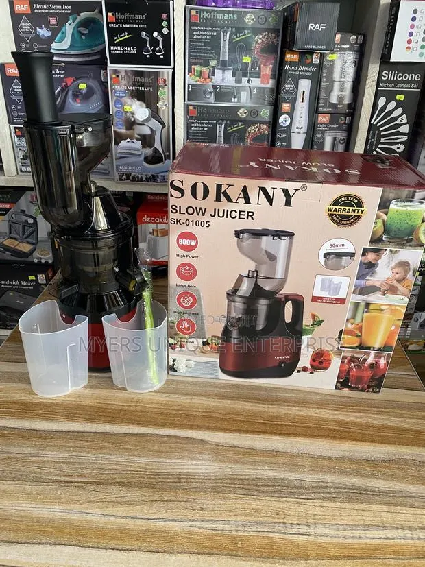 Sokany 800W Slow Juicer - Easy Operation · Photo 1
