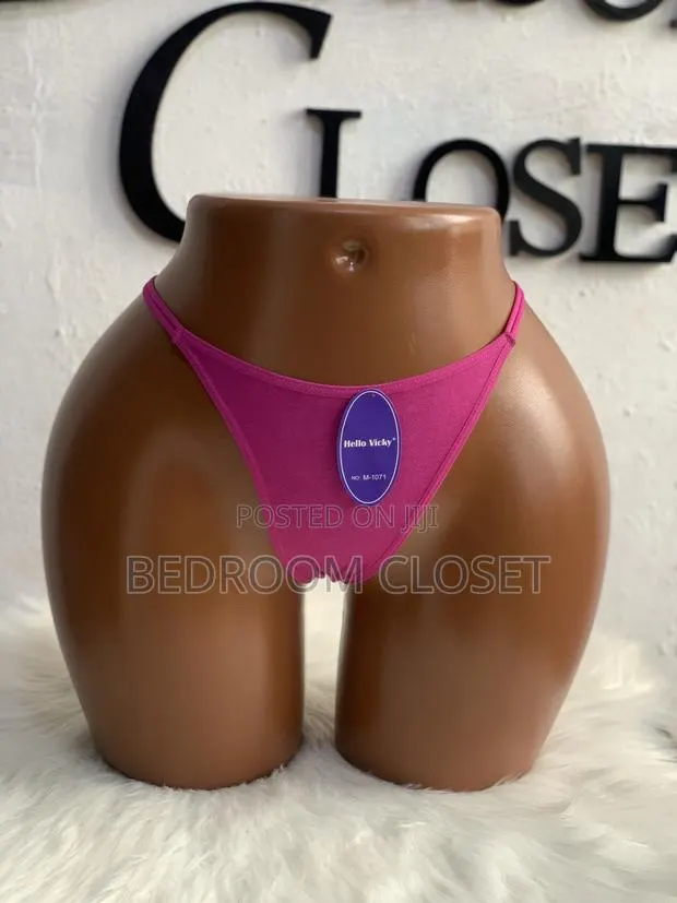 Ladies Front Cotton,back Crochet G String · Photo 1