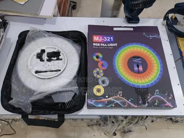 Mj-321 RGB Fill Light With Stand · Photo 1