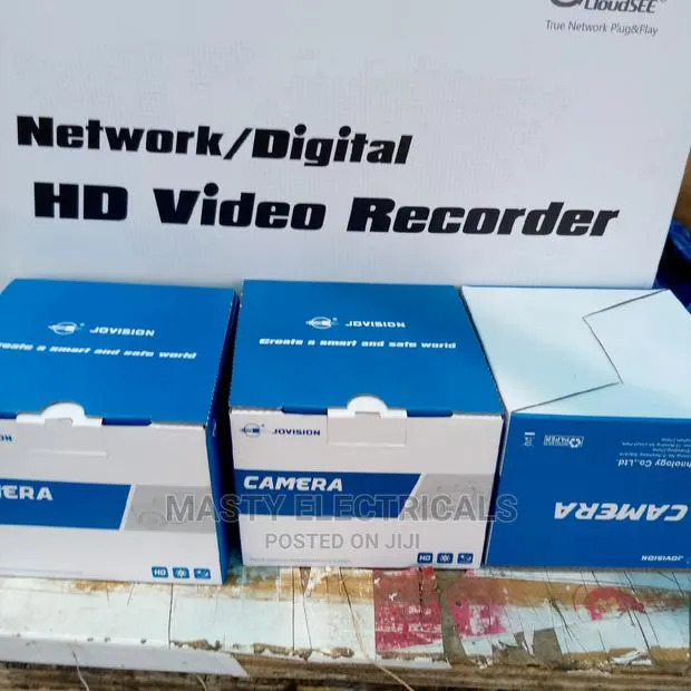 CCTV Camera 4 Channel DVR Mix DIY KIT · Photo 1