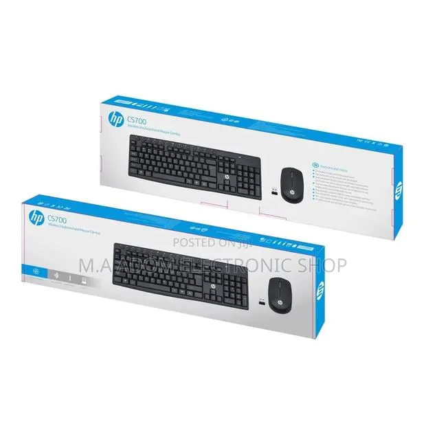 Fresh in Box Hp Combo Wireless Mouse Keyboard · Photo 1