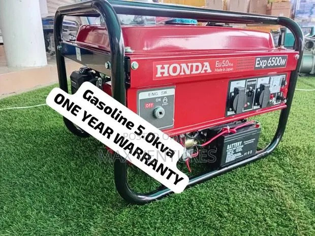 Aether Honda Honda 5kva 6500watts Gasoline 5kva Key Start · Photo 1