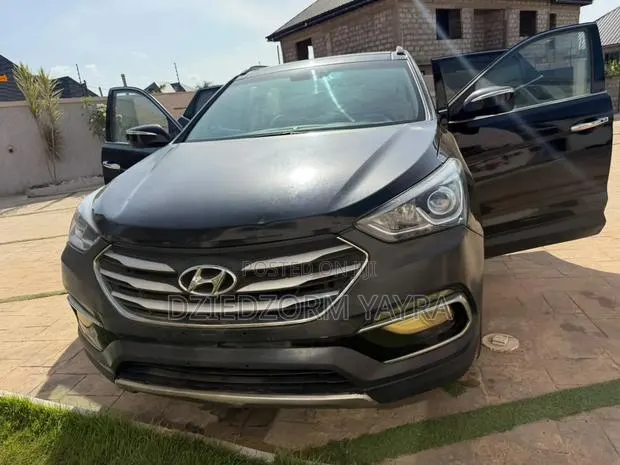 Hyundai Santa Fe 2017 Black · Photo 1