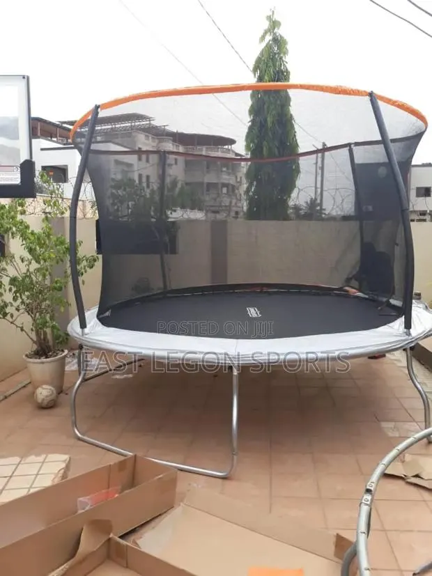 Foldable Trampoline Kumasi Delivery 12ft 366 Cm New in Box Accra · Photo 1