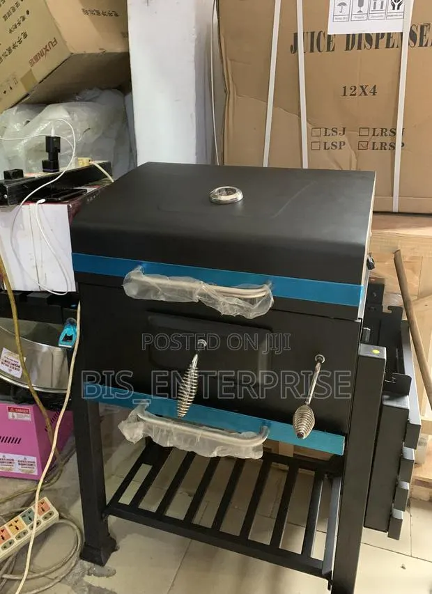Trolley Portable Charcoal BBQ Barbecue Grill · Photo 1