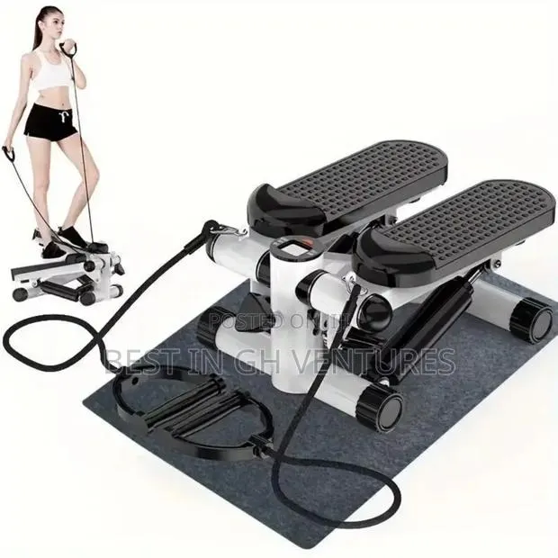 Cardio Exercise Stepper + Rope + Mat · Photo 1