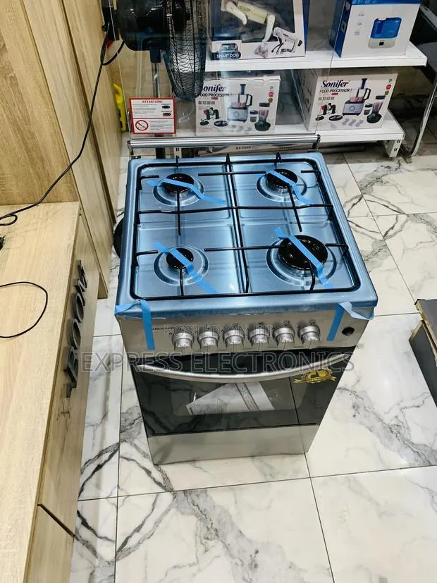 Limited Stock Sliver Gas Cooker Oven 4b 50/50 · Photo 1
