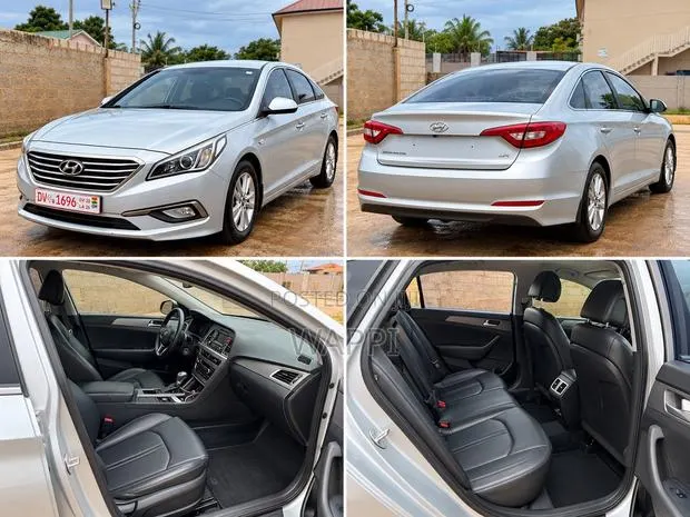 Hyundai Sonata Limited 2.0T Seban (2.0L 4cyl 6A) 2017 Silver · Photo 1
