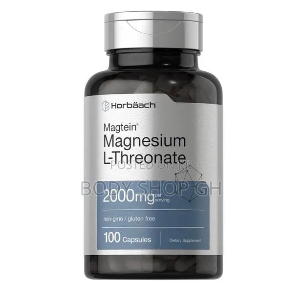 Magtein Magnesium L-Threonate | 2000mg Supplement | 100 Capsules · Photo 1