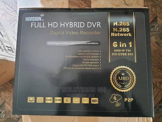 4ch DVR Vxr 6 in 1 5MP · Photo 1