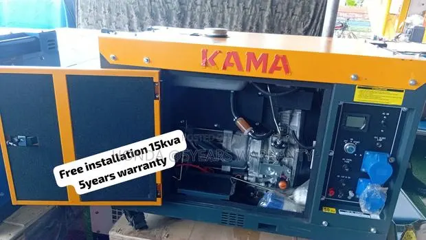 Powerful KAMA Diesel Generator – Reliable Heavy Duty Energy 15kva · Photo 1