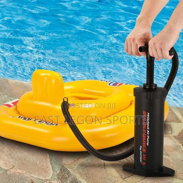 Intex Hand Hi Output Air Pump for Inflatables Floor Air Bed · Photo 1