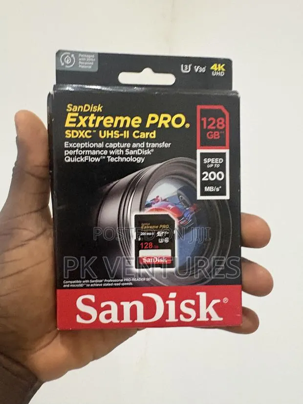 Extreme Pro 128gb Sandisk Sd Card For Camera · Photo 1