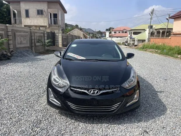 Hyundai Elantra Limited 4dr Sedan (1.8L 4cyl 6A) 2015 Black · Photo 1