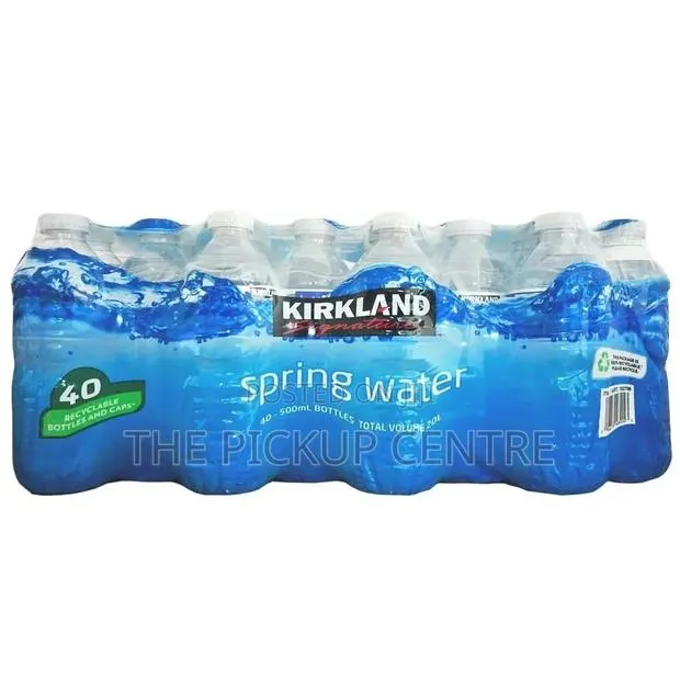 Kirkland Signature Spring Water 500 Ml, 40 Bottles · Photo 1