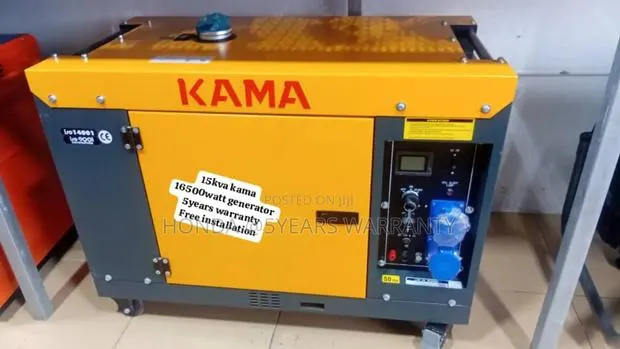 Bright Energy for Sustainable World Kama 15kva 16500watt · Photo 1