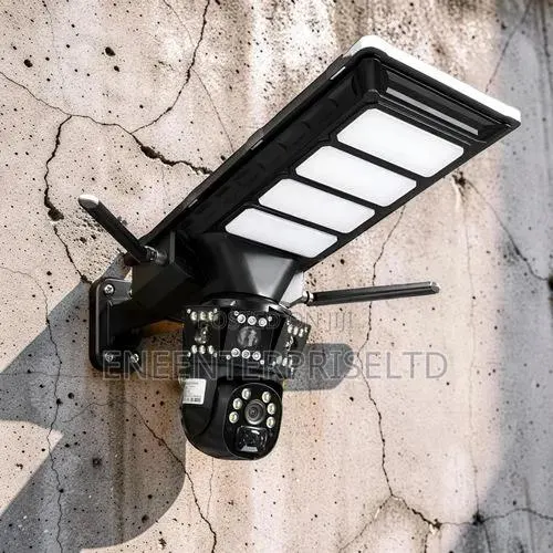 Solar Street Light With 2-Lens CCTV 4g Solar Camera on Sales Now · Photo 1