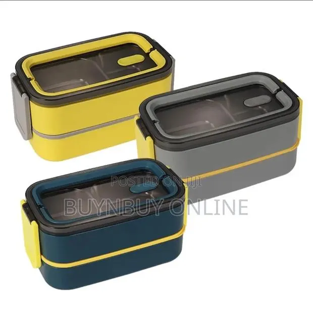 Double Layer Food Grade Bento Lunch Box · Photo 1