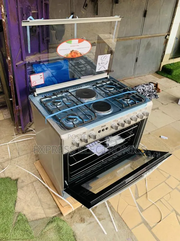 4-2 Stove Gas Electric Cooker Oven Rotisserie 60/90 Ferre · Photo 1