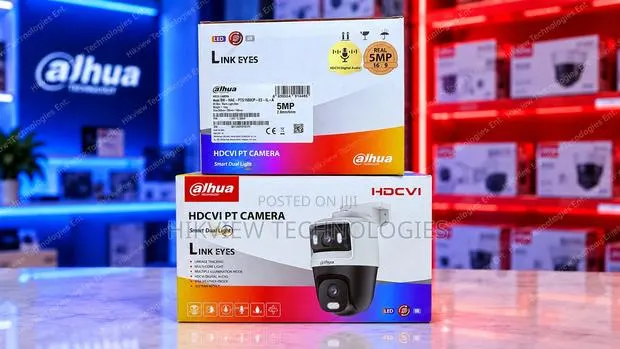 DAHUA HAC-PTS1500C-E2-IL-A5MP Smart Dual Light Outdoor HDCVI Dual-Lens · Photo 1