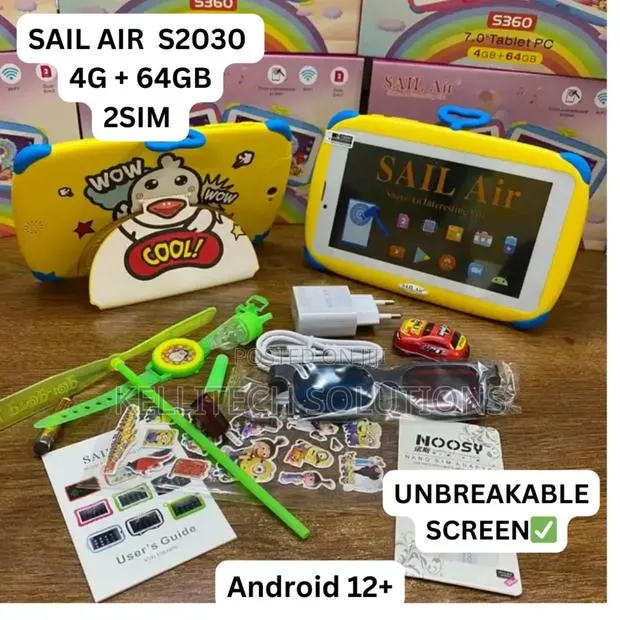 Android Sailair Kid's Tablet, 4GB RAM 64GB ROM · Photo 1