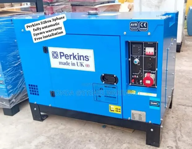 Baby Blue Perkins 22kva Generator 3phase Power to You · Photo 1