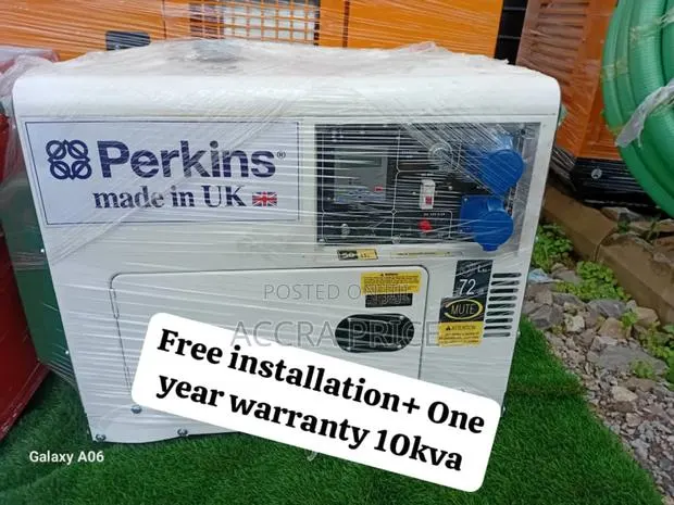 Diesel Generator 10kva Perkins Easy Start With Smart Panel · Photo 1