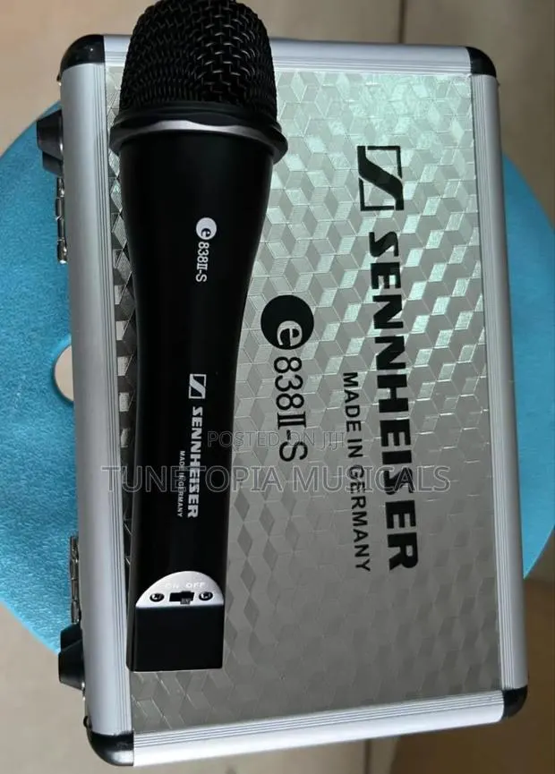 Sennheiser E 838 Ii-s Dynamic Cardioid Microphone. · Photo 1
