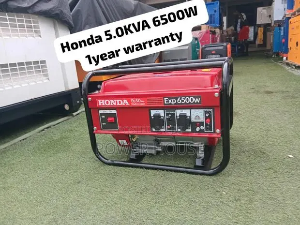 Honda 6500W Petrol Genset for Sale – Affordable Quality Generator · Photo 1