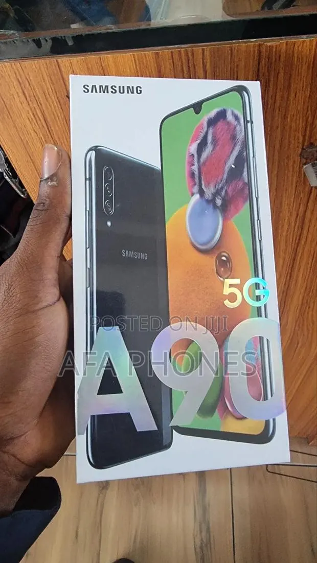 New Samsung Galaxy A90 5G 128 GB Black · Photo 1