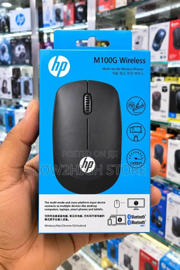 HP M100G Multi-Mode Wireless Mouse · Photo 1