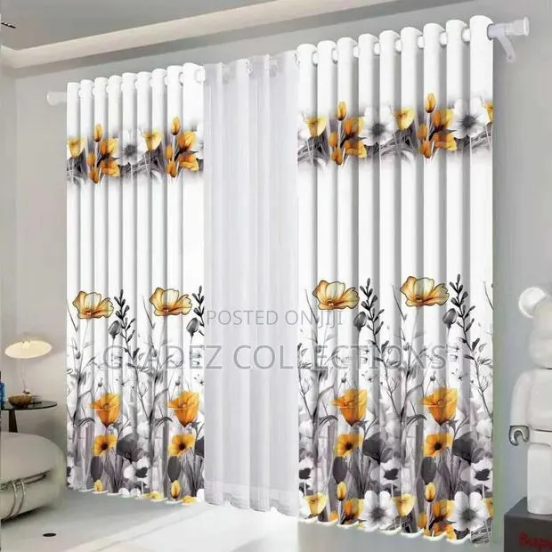 3 PCS Set Curtains · Photo 1