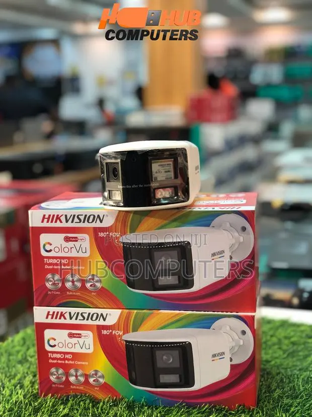 Hikvision DS-2CE12KF3TP-DLS ColorVu Dual Lens Camera · Photo 1