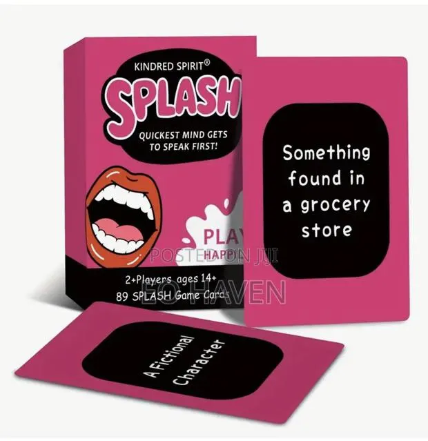 Splash Card Game · Photo 1