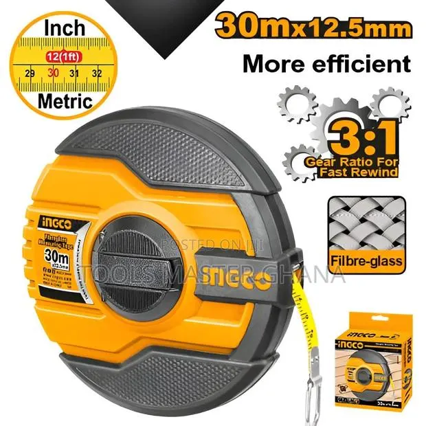 Fibreglass Measuring Tape - Hfmt8330 · Photo 1