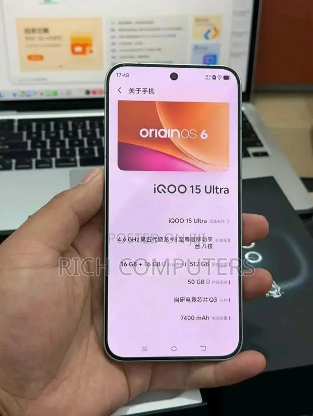 New Vivo iQOO 15 512 GB Gray · Photo 1