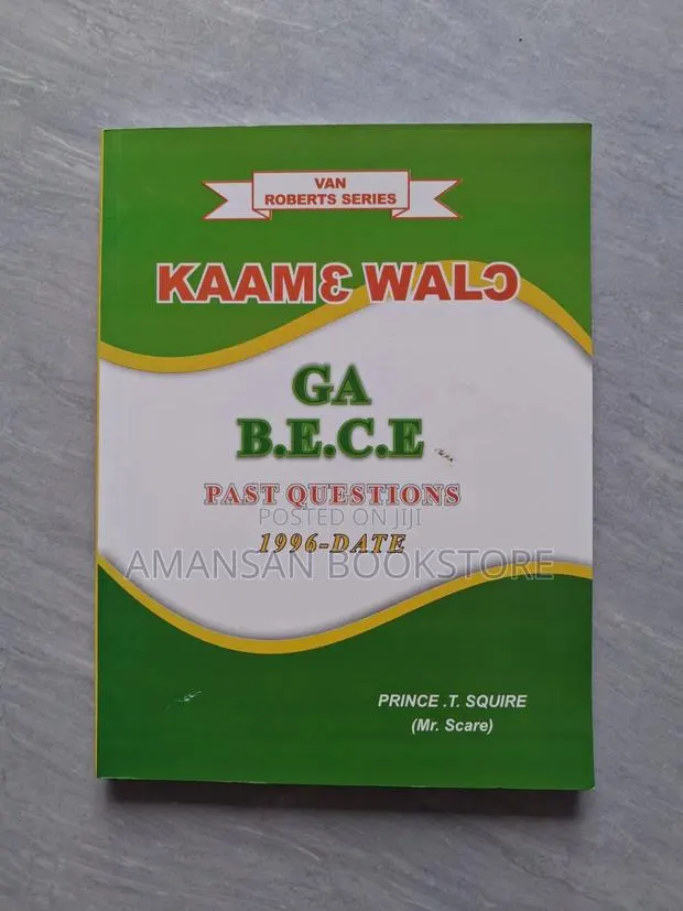 Kan Roberts Series: Ga BECE Past Questions · Photo 1