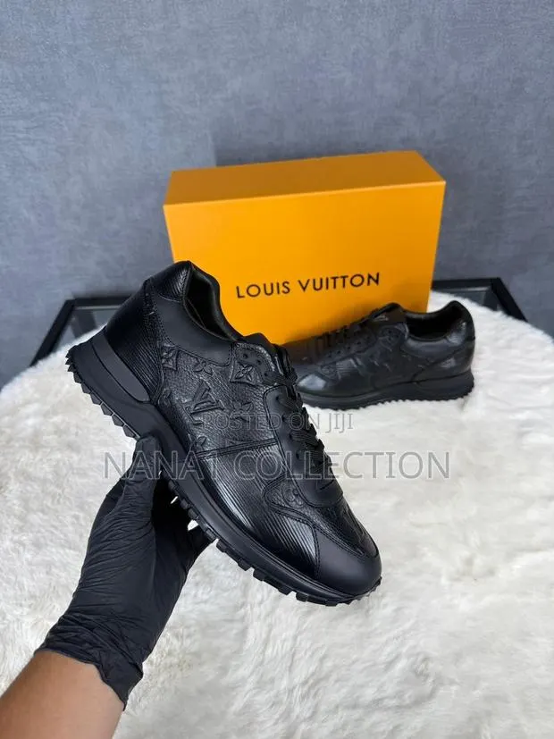 Louis Vuitton Run Away Sneakers In All Black · Photo 1