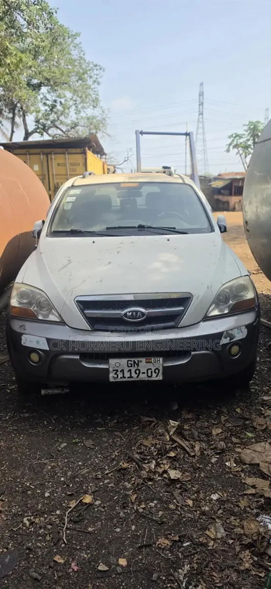Kia Sorento 2.5 CRDi Automatic 2008 White · Photo 1