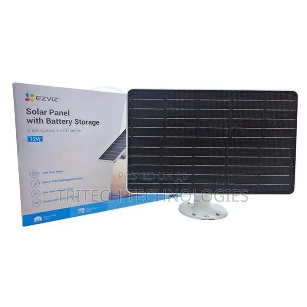 Ezviz Solar Panel With Battery 12w · Photo 1