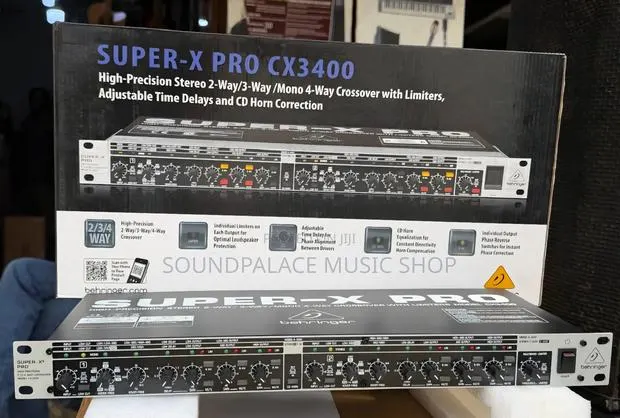 Behringer Super-X Pro CX3400, a High-Precision Audio Crossover · Photo 1