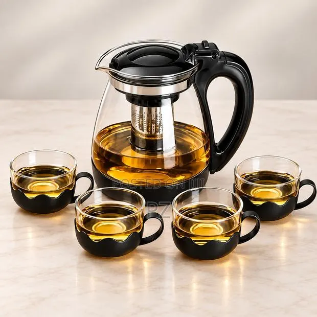 Teapot Plus 4 Lotus Cups · Photo 1