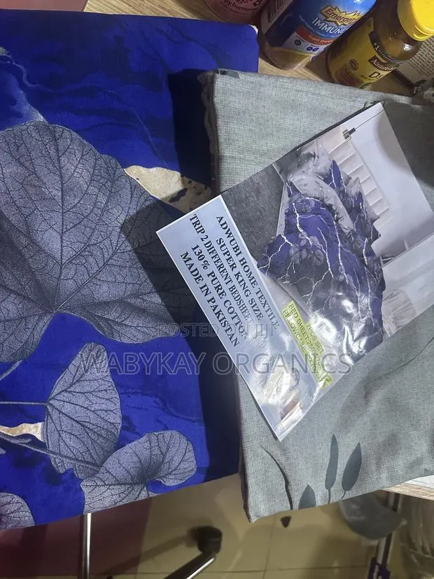 Cotton Bedsheet King Size, 5in 1. · Photo 1