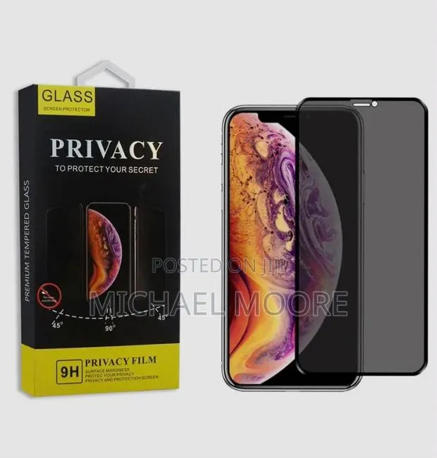 Original iPhone 13 - 17 Privacy Tempered Glass 10in1 Pack · Photo 1
