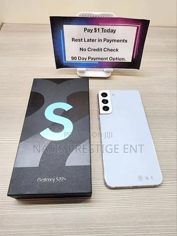 New Samsung Galaxy S22+ 5G 256 GB White · Photo 1