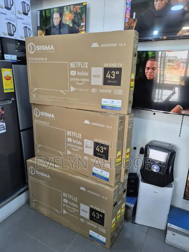 2026 Model if Sigma 43 Inches Smart Android TV · Photo 1