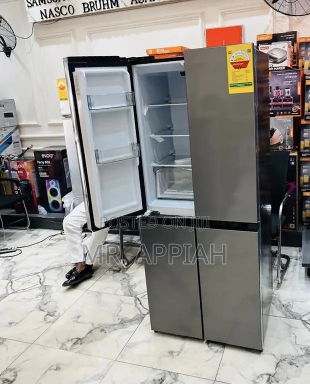 Get Affordable Nasco Nasf2-400 4 Door Refrigerator(Gray) · Photo 1